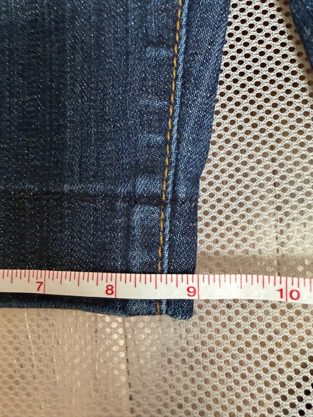 !iT Jeans Los Angeles Vintage Y2K Bermuda Shorts Dark Wash Denim Sz 30 Low Rise - Picture 14 of 16